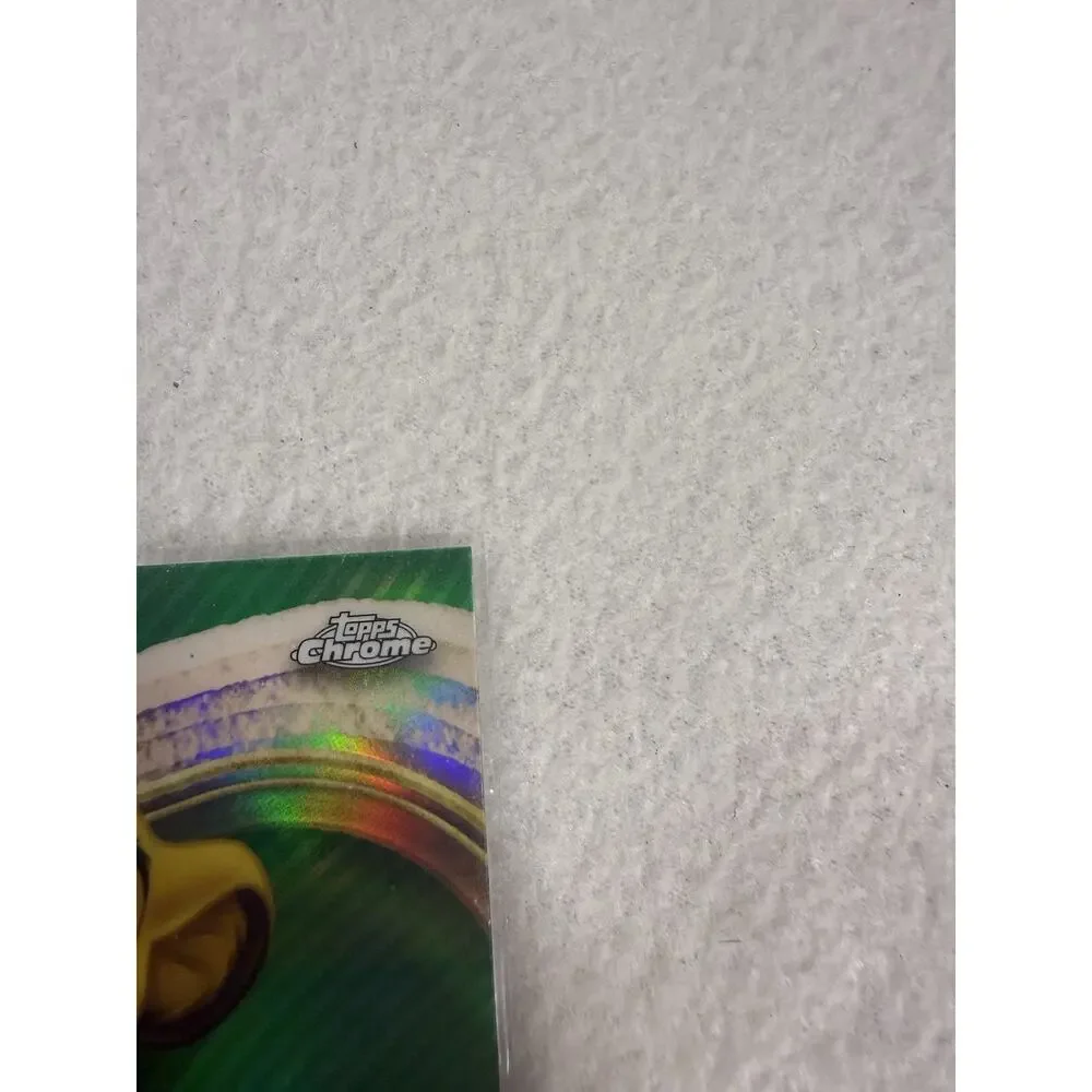 2025 Topps Non-Sport Chrome Disney Simba Green Refractor /99 #100